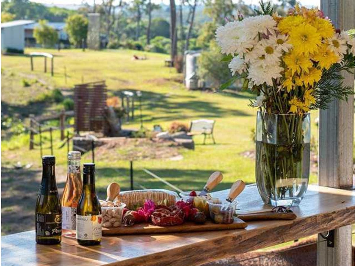 Our complimentary welcome with local cheese, fresh fruits and nuts , chocolates, a piccolo and more