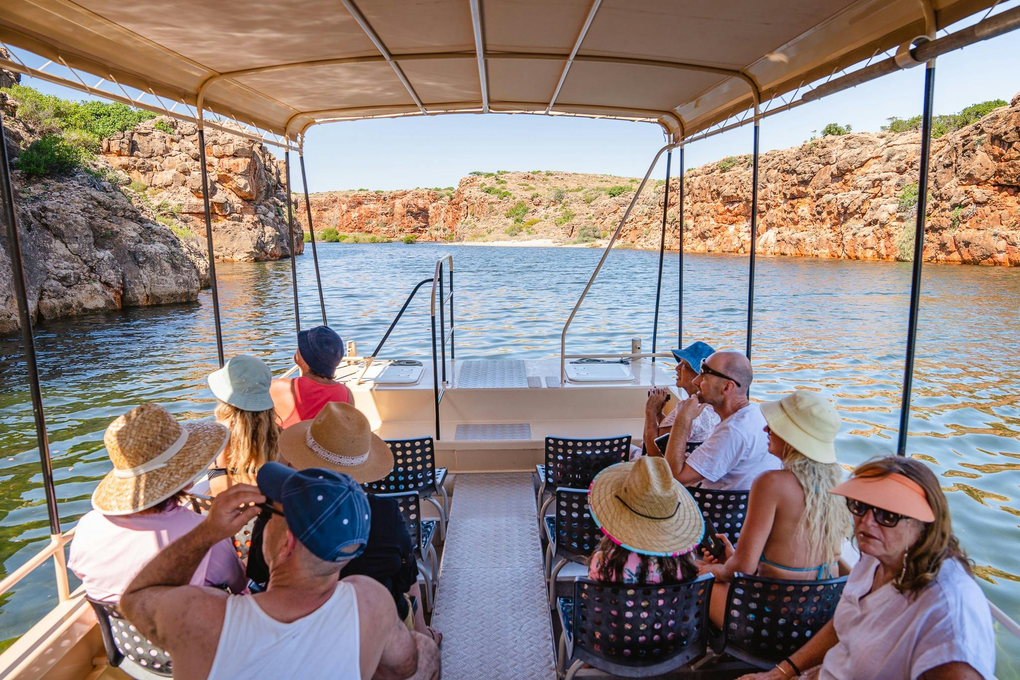 Great views of the gorge from the boat
