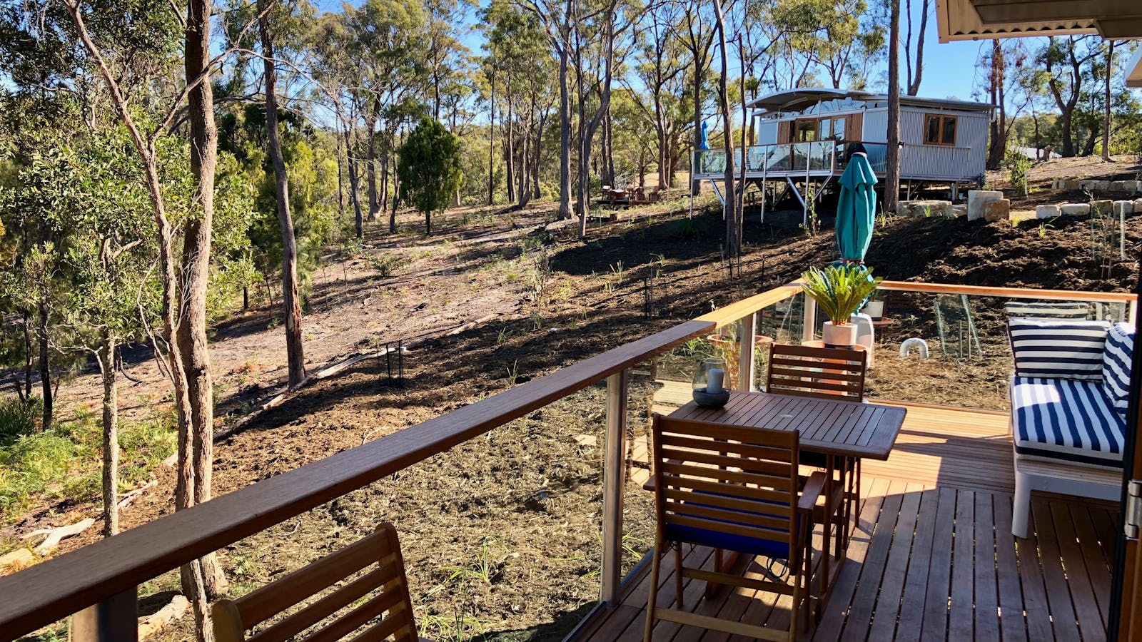 Stunning view from the Blue Wren deck.