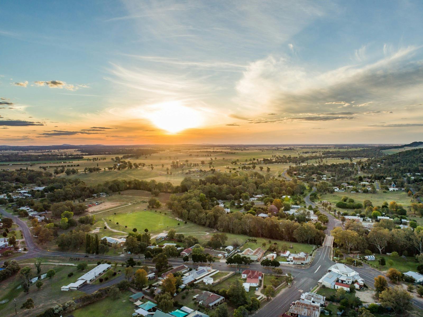Eugowra Aerial View