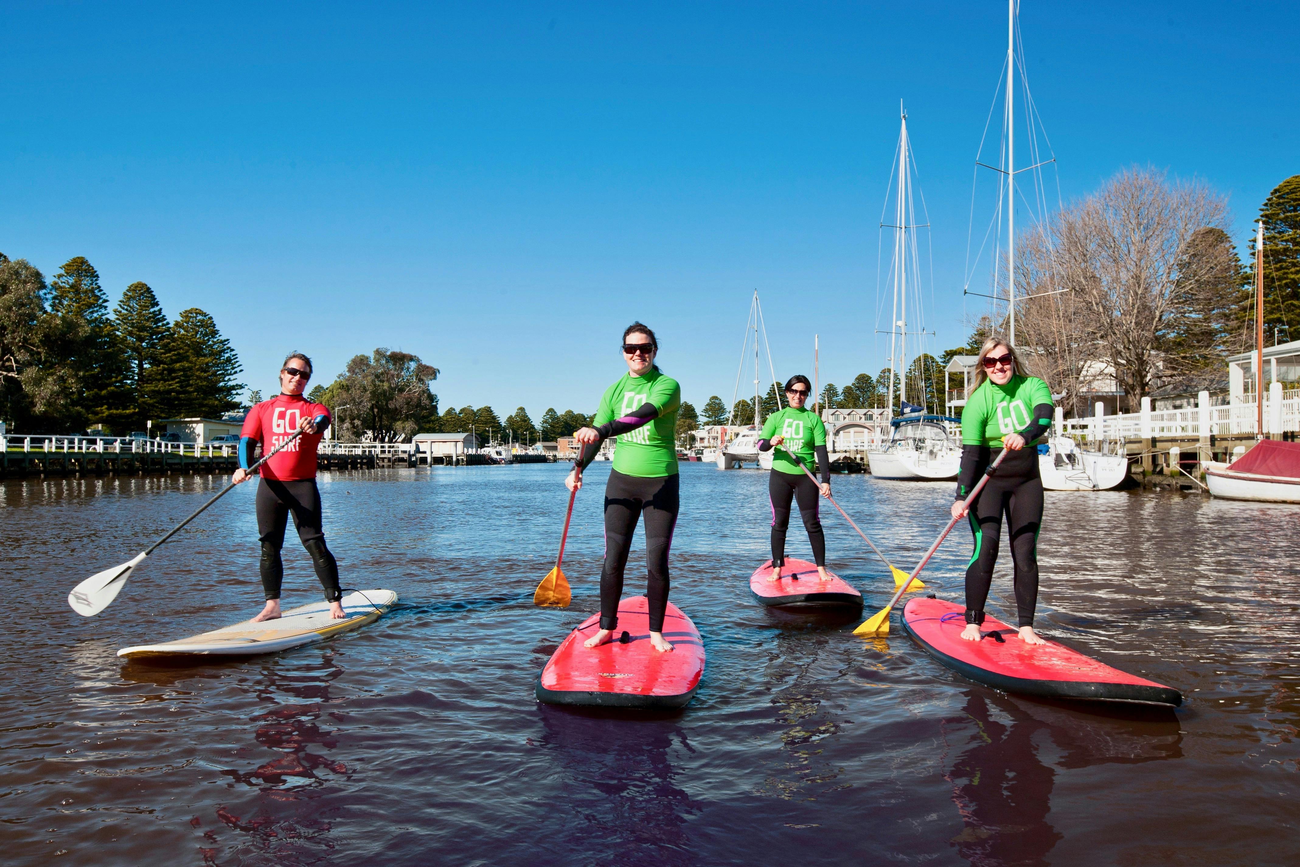 Stand Up Paddleboard 'River to Beach' Lesson and Tour - Port Fairy