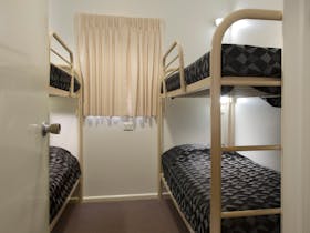 option of bunkbeds in second bedroom
