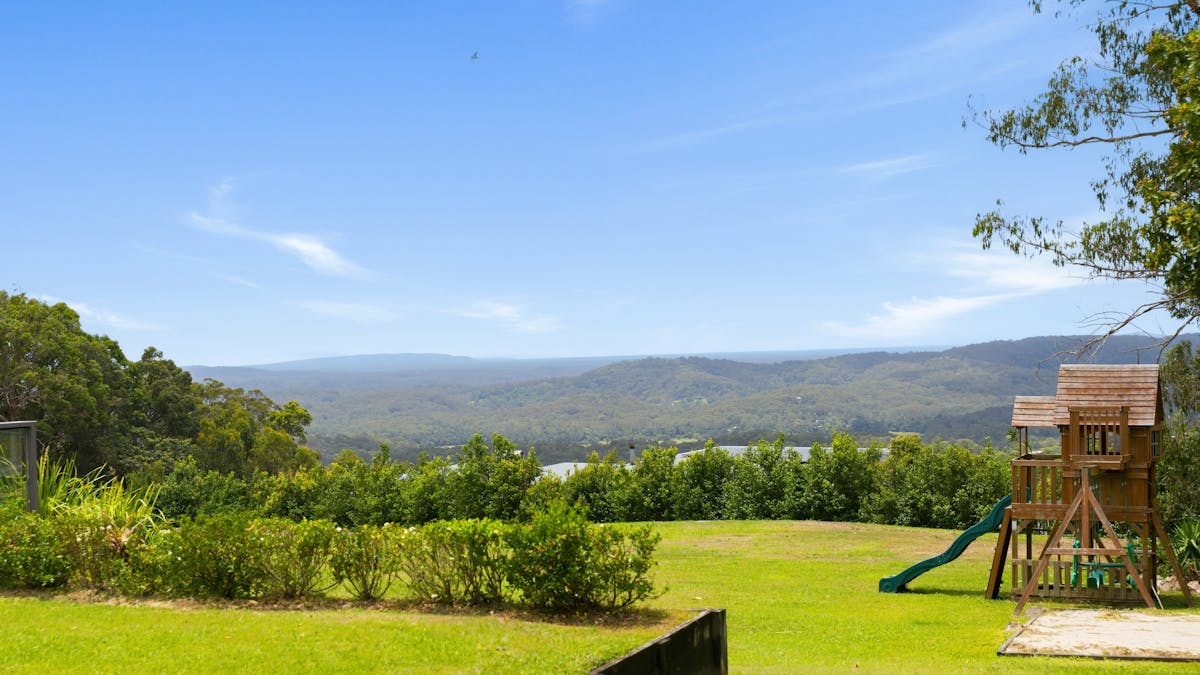 hinterland and coastal view