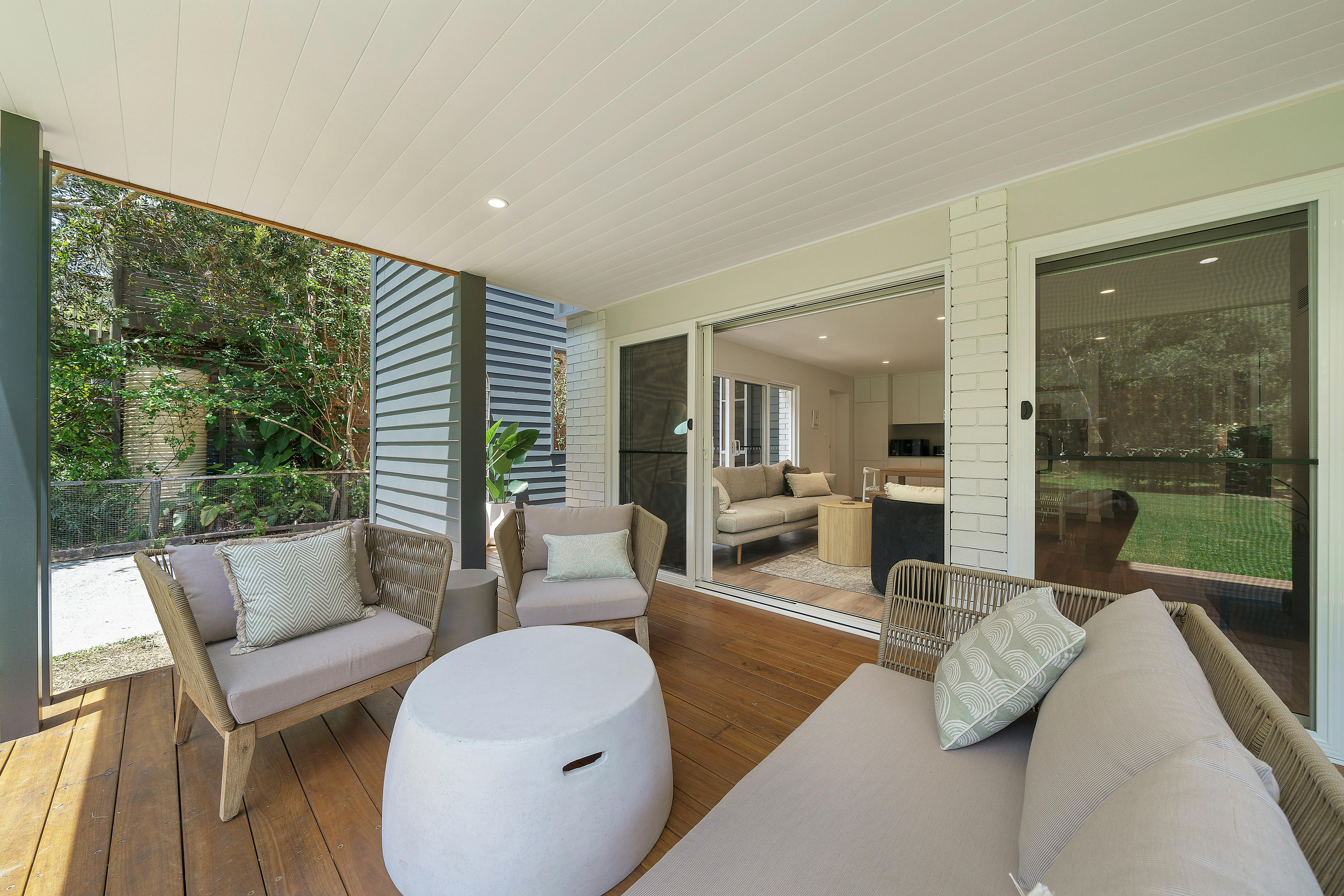 Outdoor entertaining