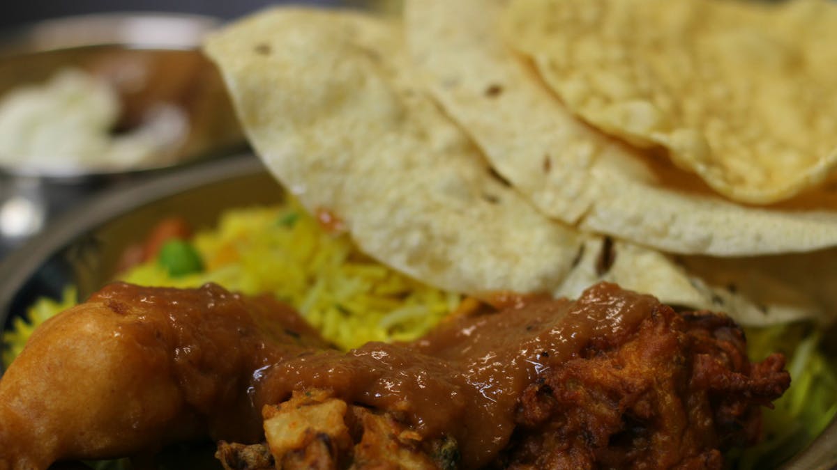 A photo of a delicious Indian feast