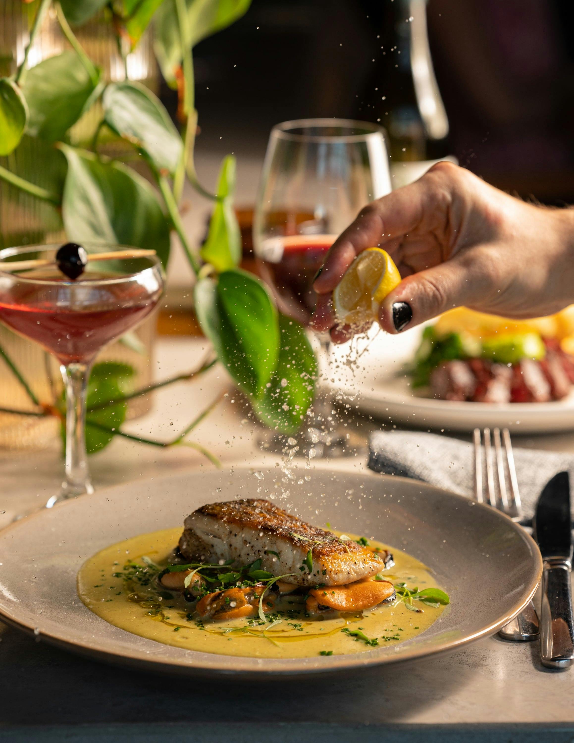 Dinner with family at Yardbird