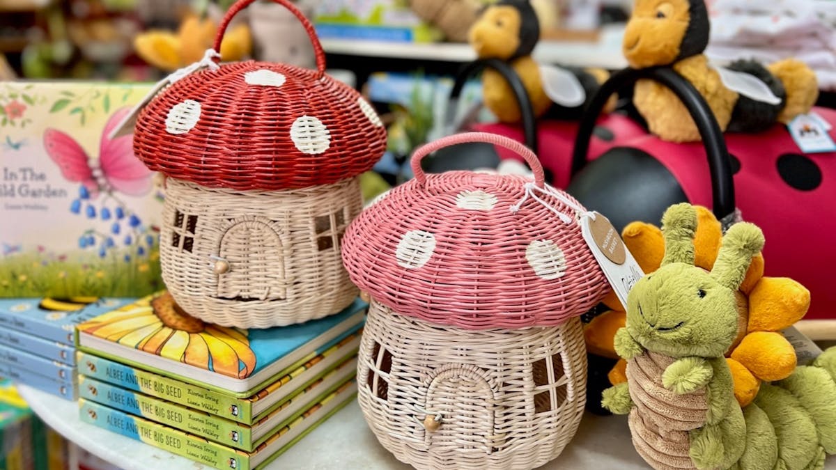 Olli Ella and Jellycat products available at Cherrie Baby