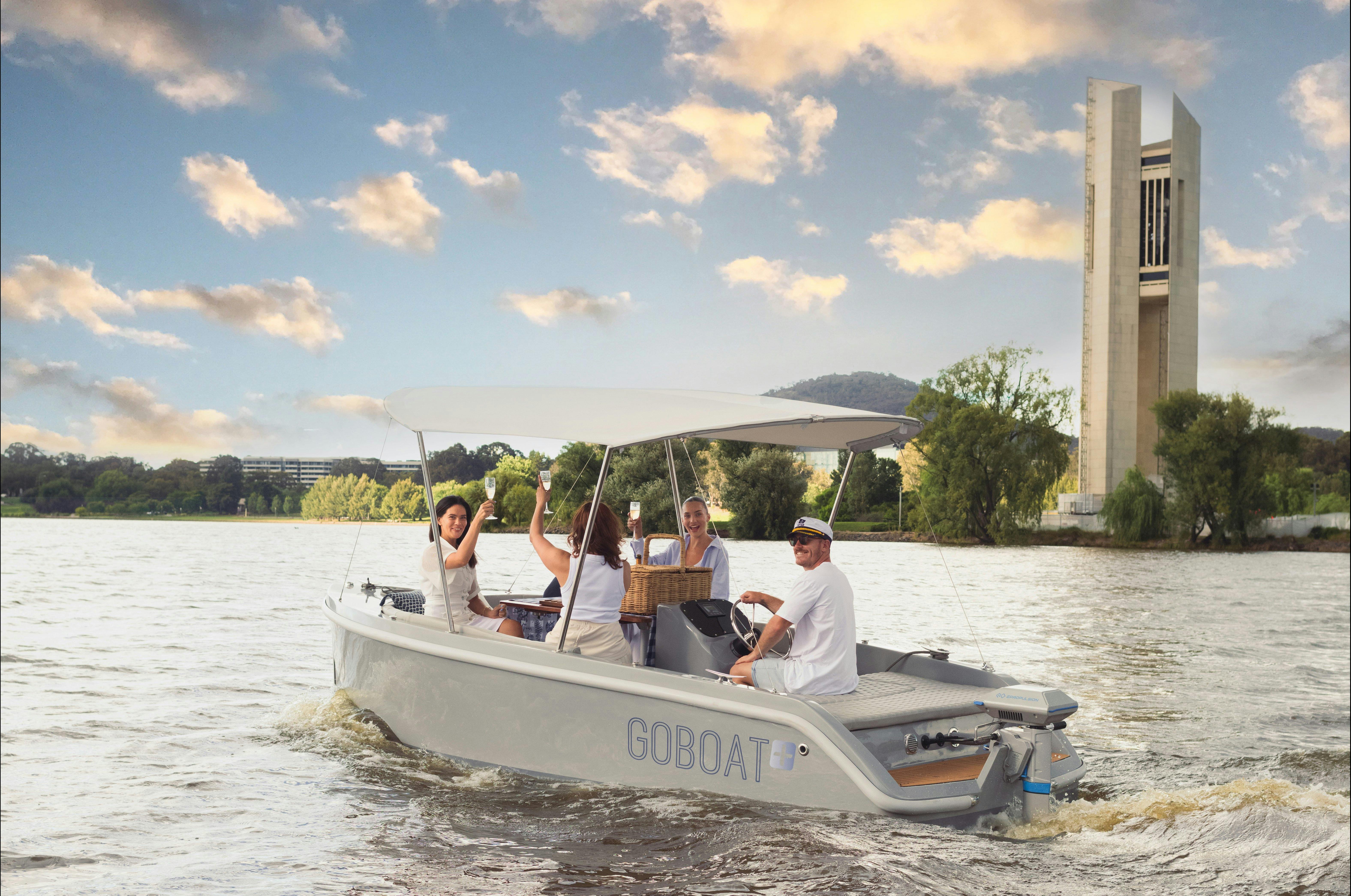 GoBoat + Electric Boat Hire