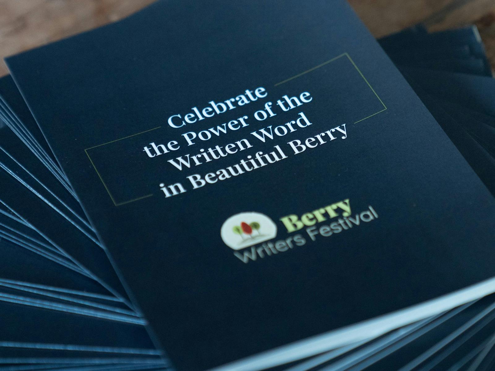 Celebrate the power of the written word in beautiful Berry