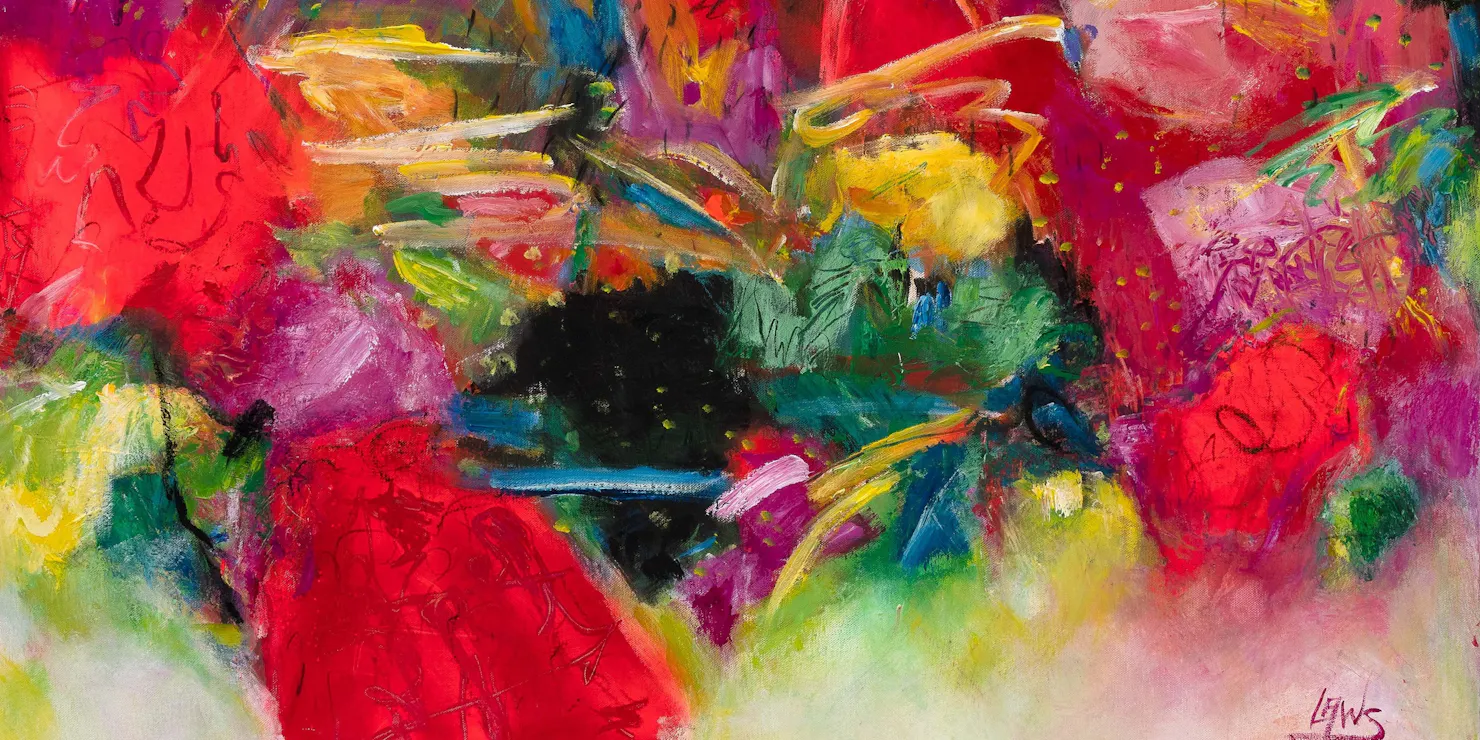 Image: Judith Laws | Tilt (detail) | 2021 | mixed media | 101 x 101cm.