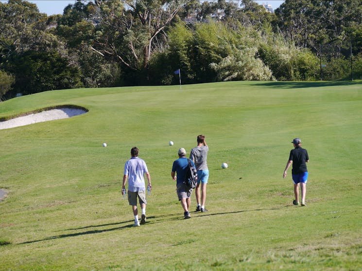 FootGolf at Northbridge Golf Club Sydney, Australia Official Travel