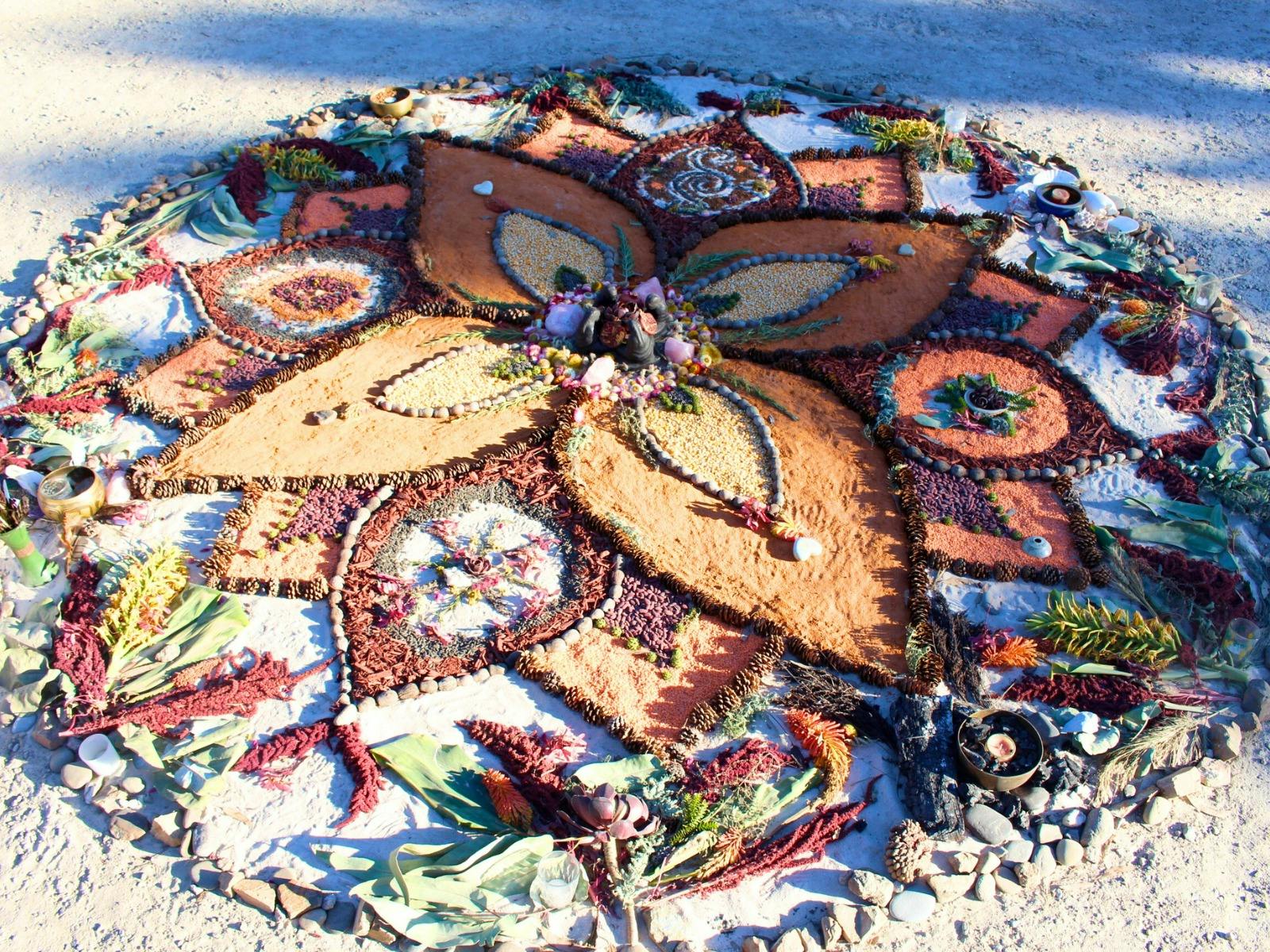 Earth Mandala Art