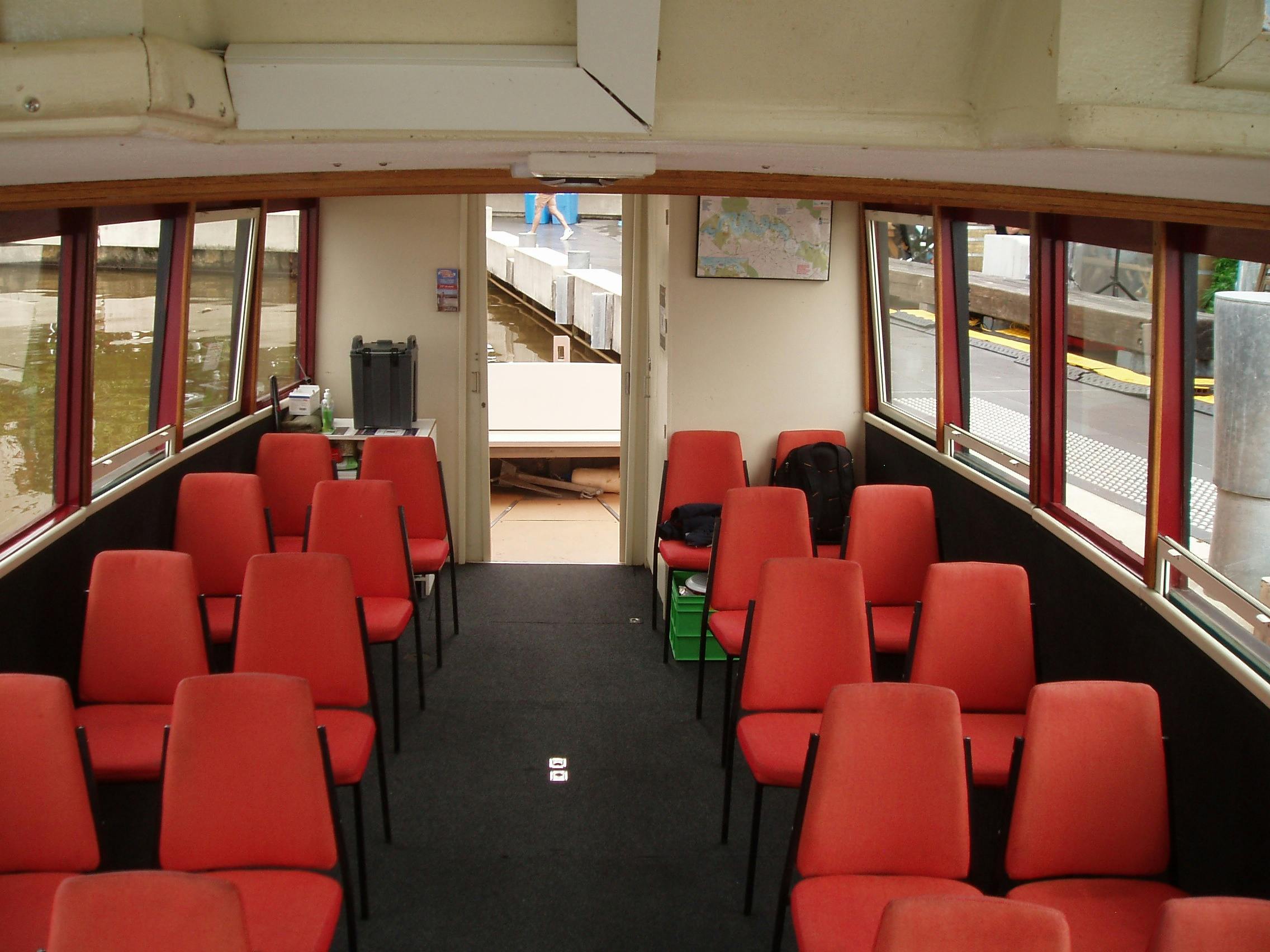 Waiting for the passengers