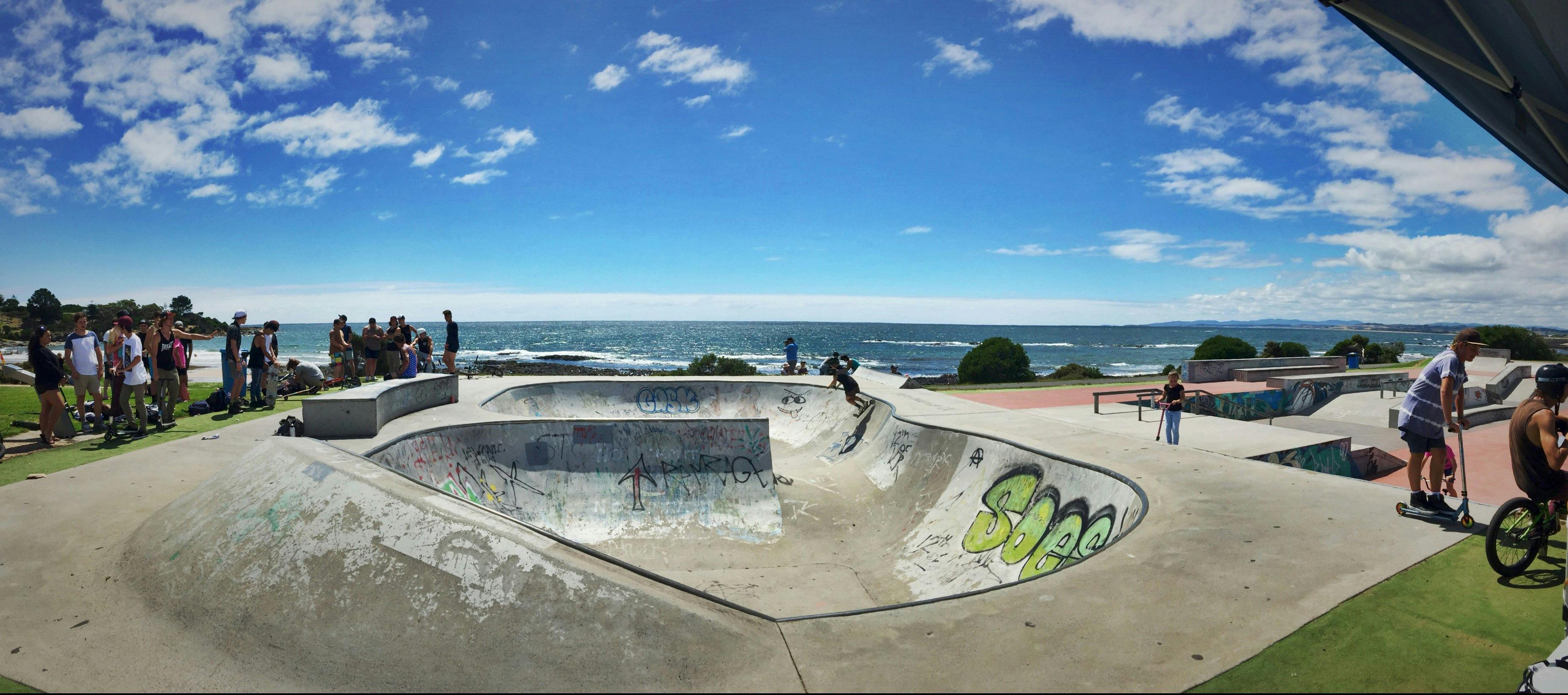 Bluff Road Skate Park, Devonport