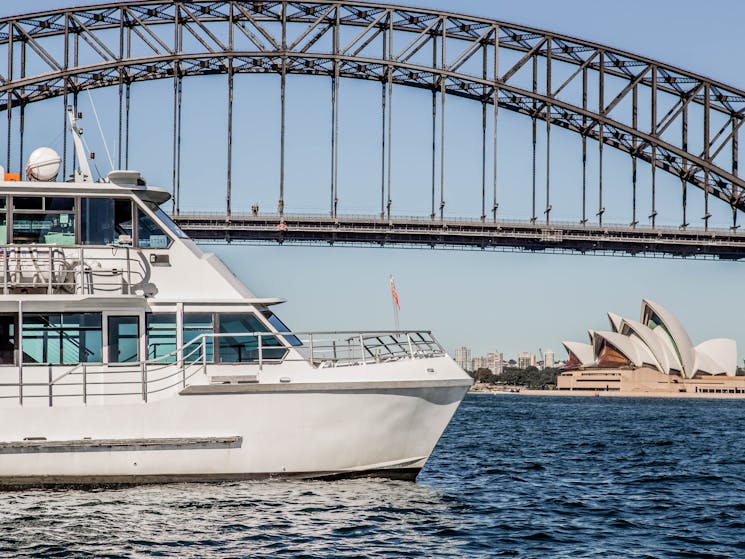 Jerry Bailey on Sydney Harbour