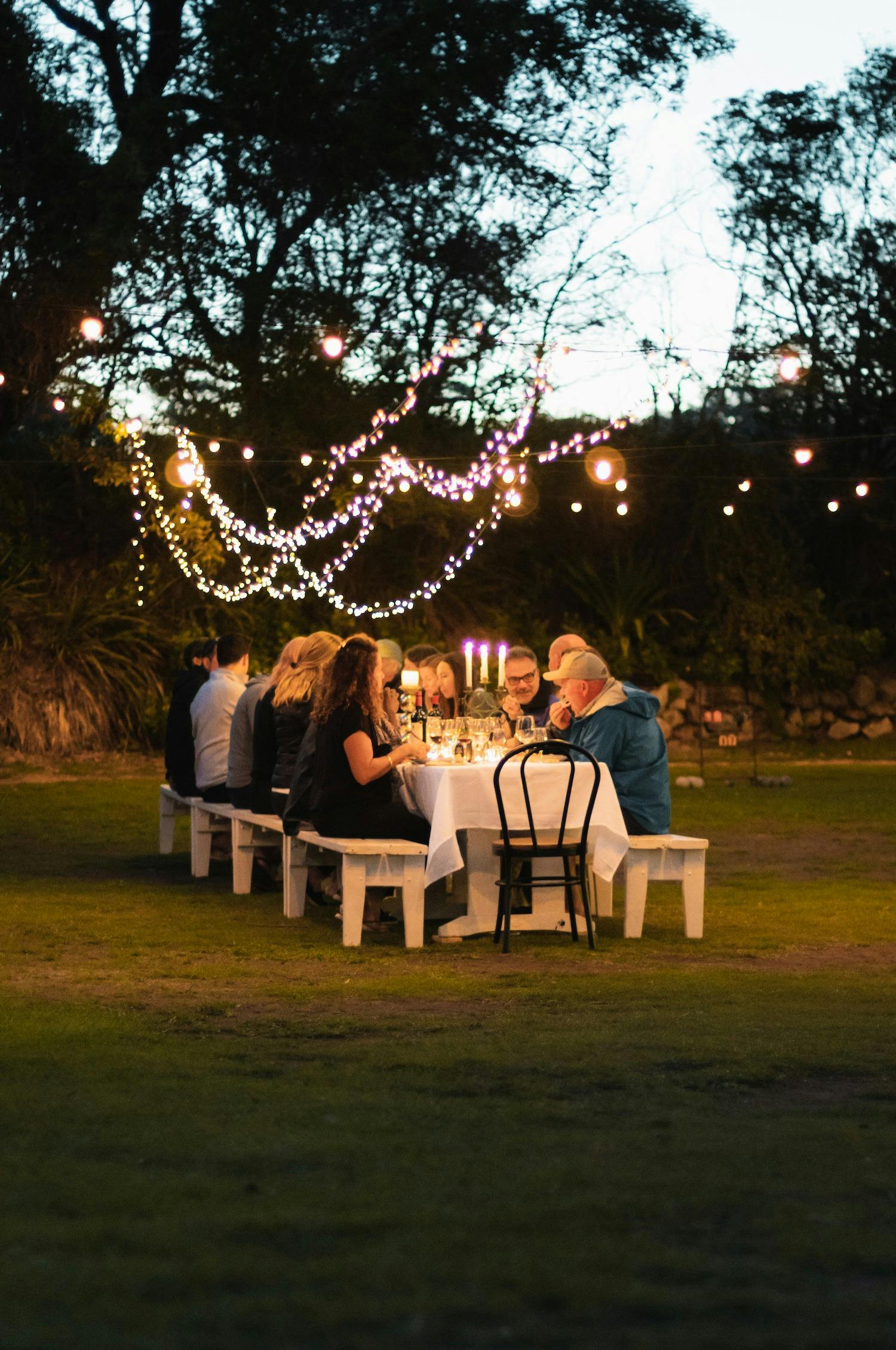 Dining Under the stars