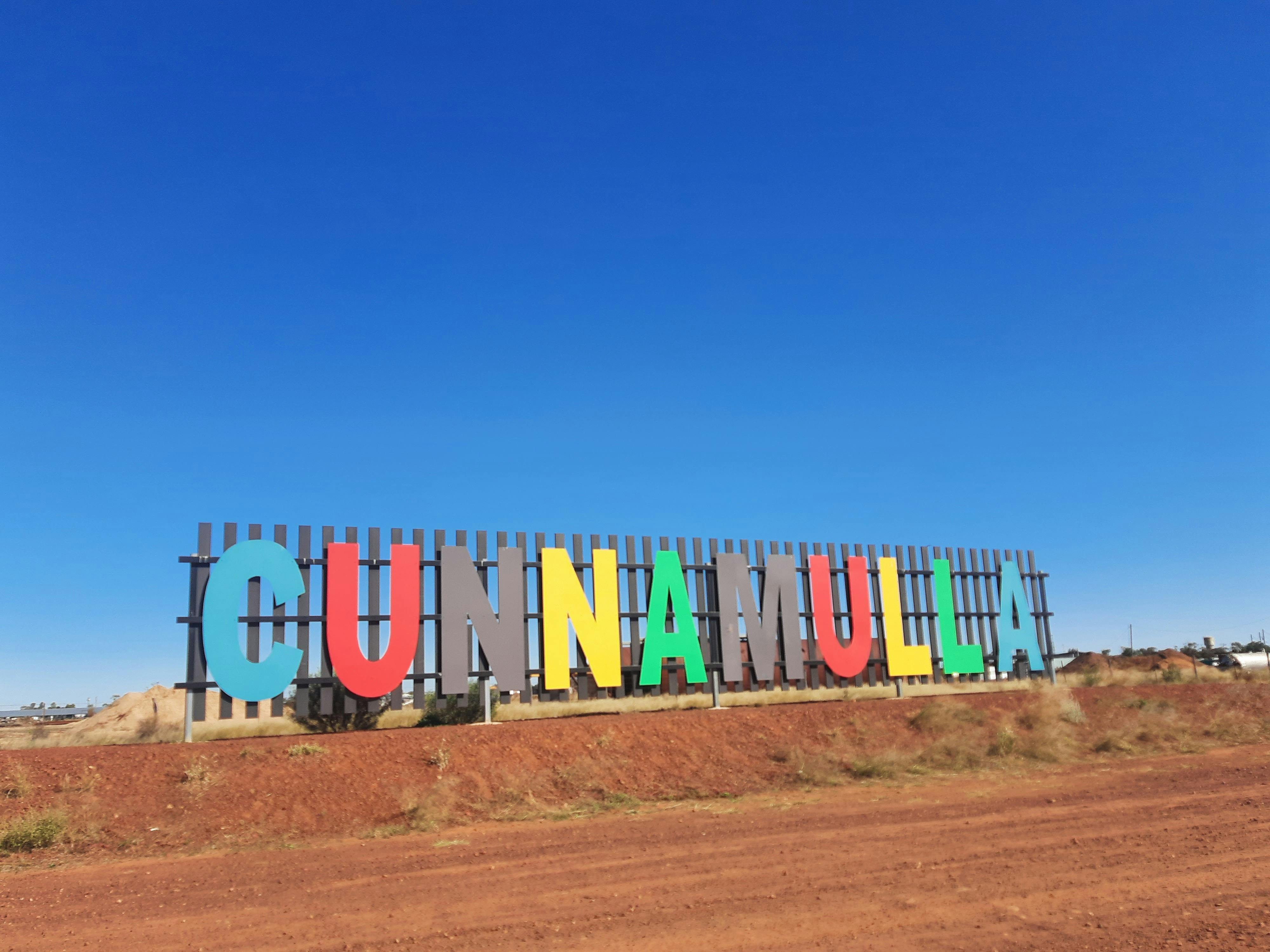 Cunnamulla Iconic Sign