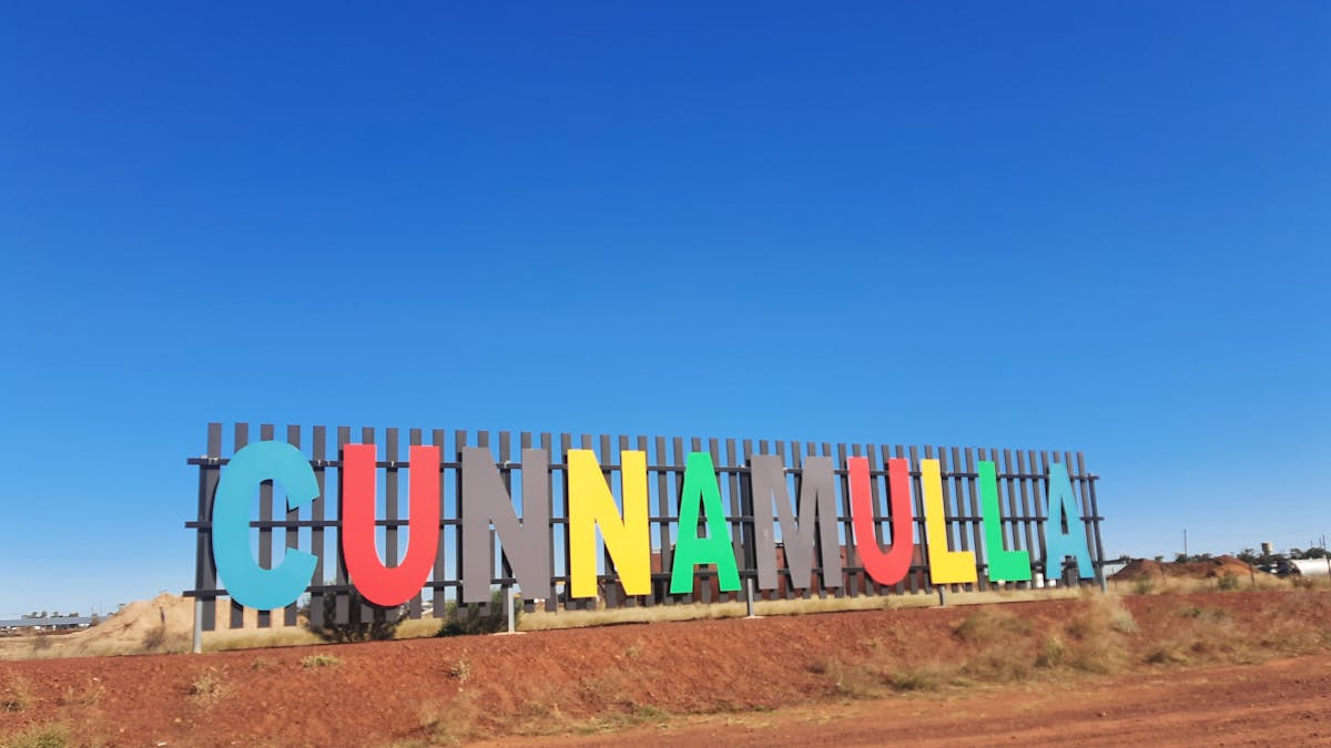 Cunnamulla Iconic Sign