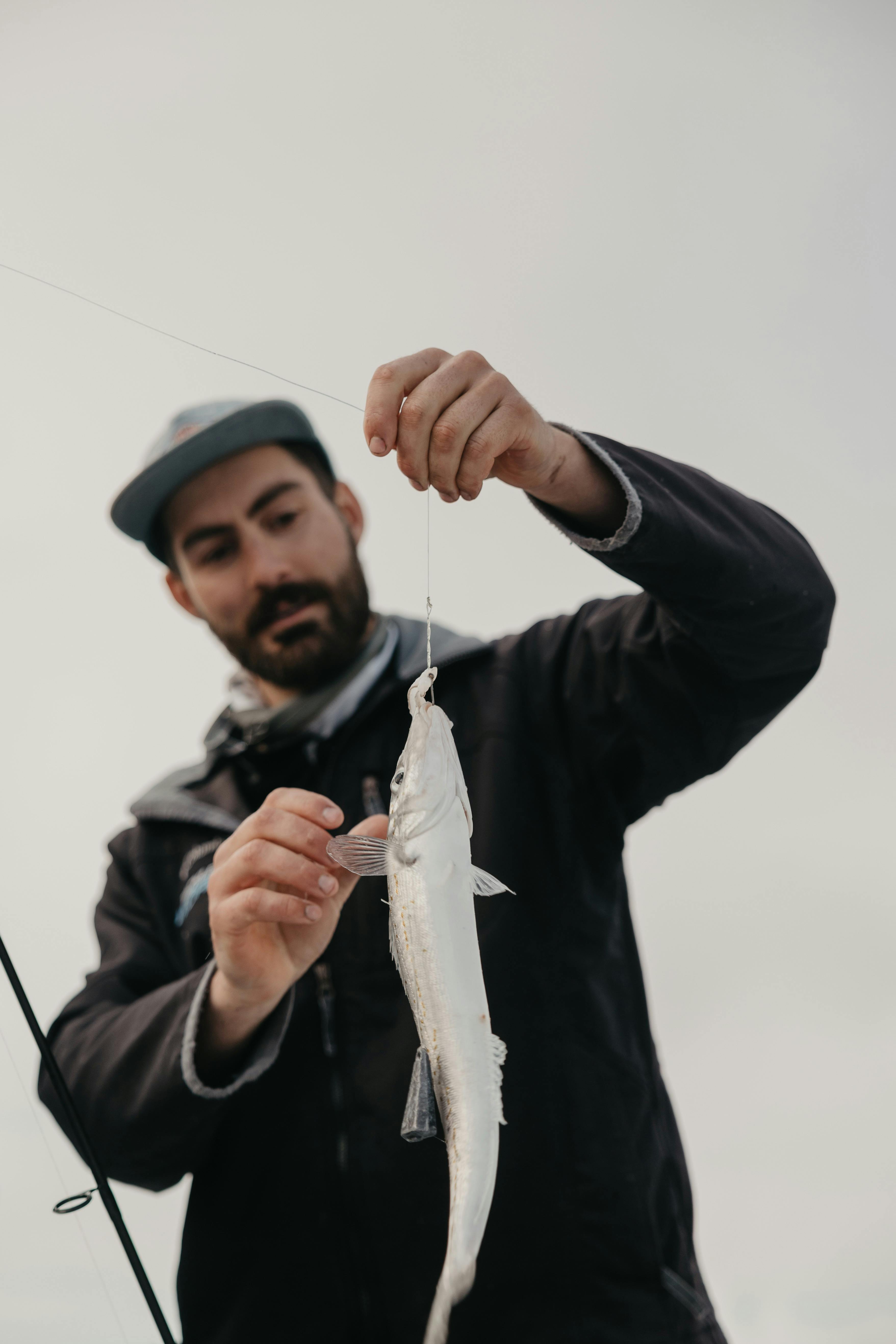 Captain Ryan with a King George whiting