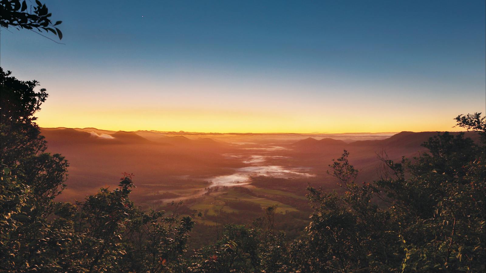 Pioneer Valley vista from Eungella National Park.
