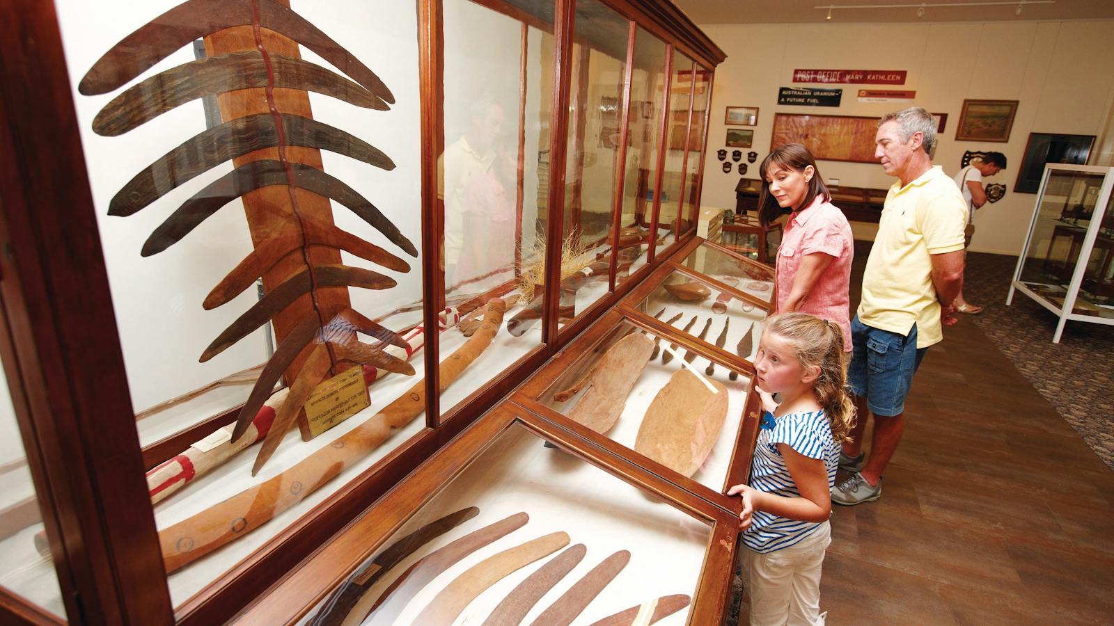 Artefacts of the Cloncurry Unearthed Visitor Information Centre