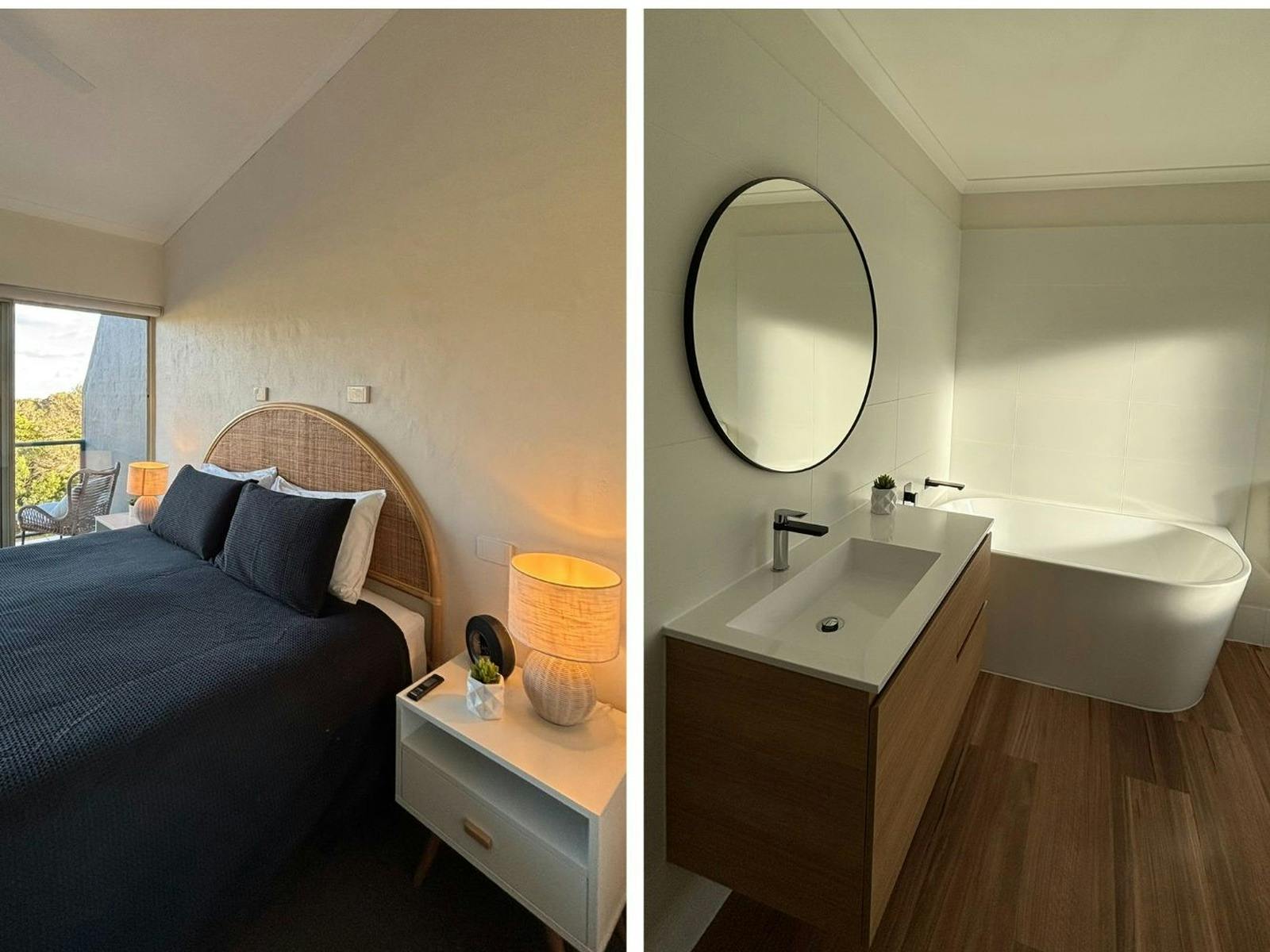 Bedroom 1 & Main Bathroom Apartment 5