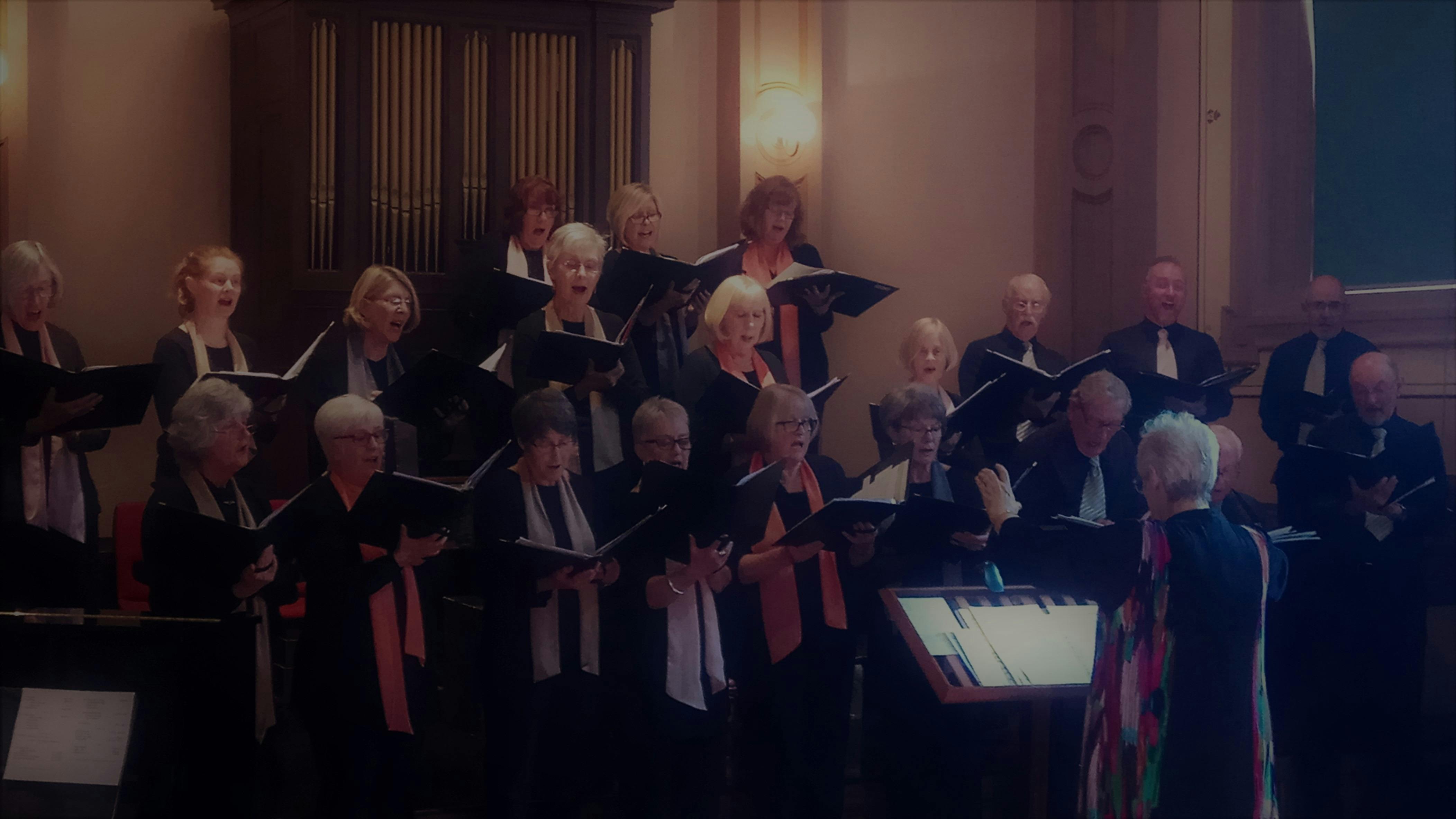 Beechworth Singers at the Town Hall in September 2018.