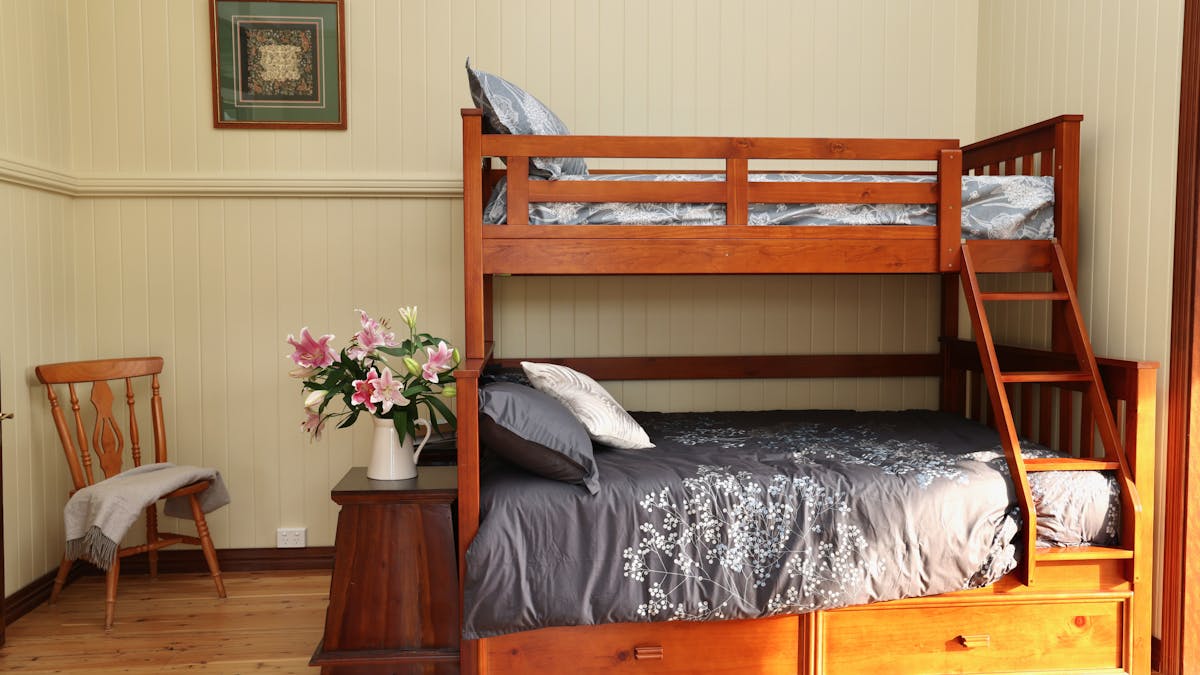 Bunk beds, perfect for families