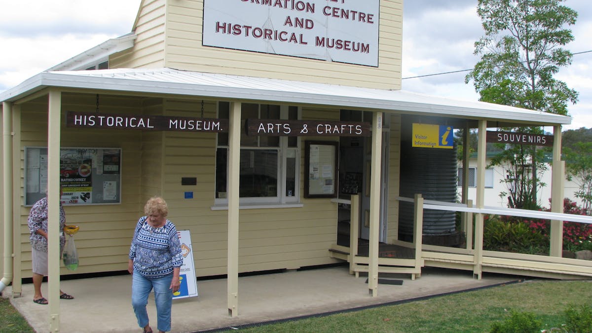 Outside the Rathdowney VIsitor Information Centre Outside the Rathdowney VIsitor Information Centre