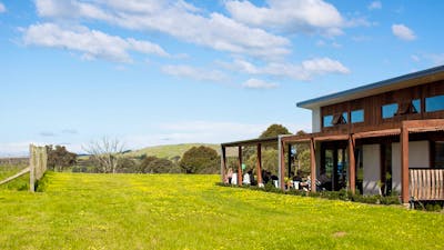 Exterior view of Clonakilla's cellar door