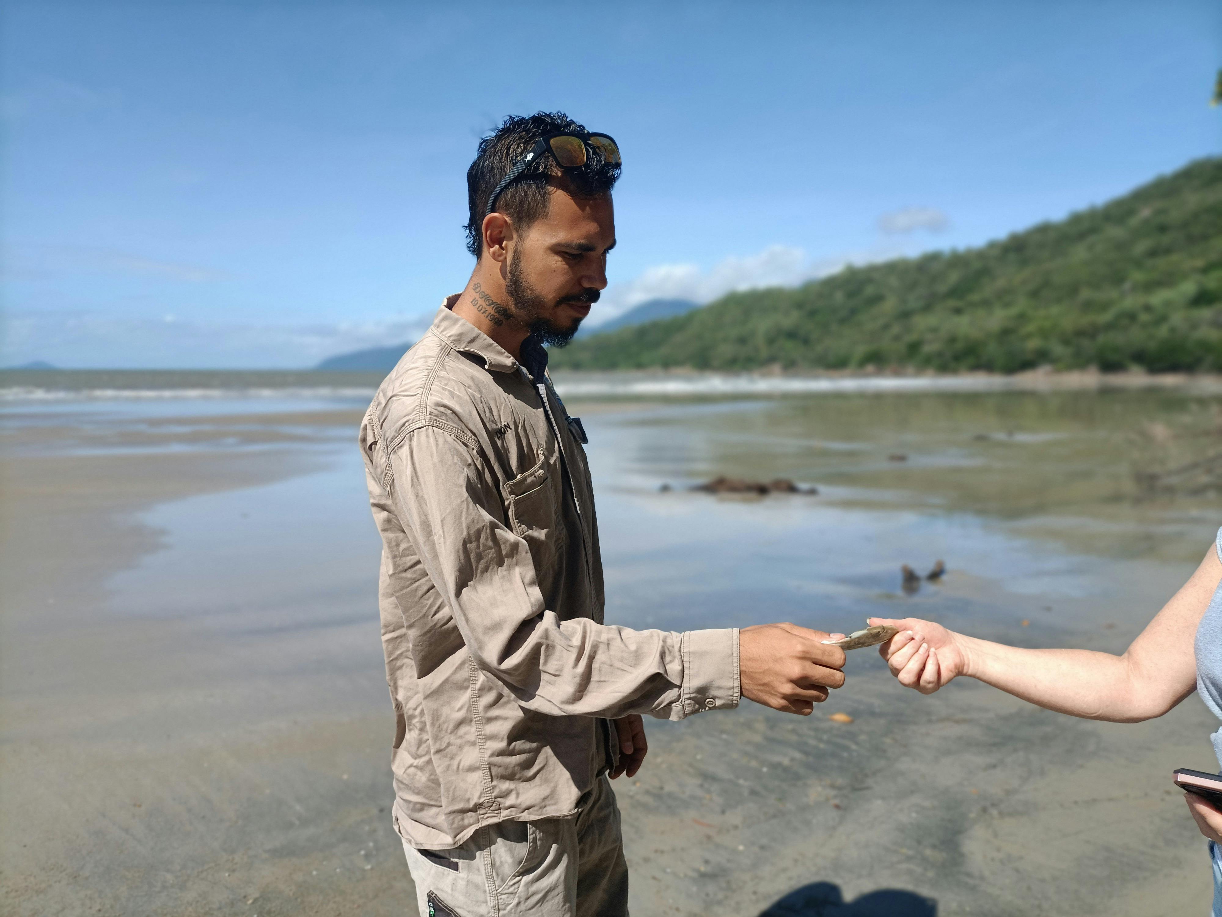 Indigenous ranger at Yarrabah