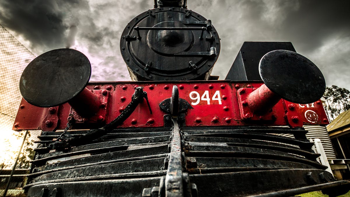 Engine #944, a superheated unit of C17 class built in 1950.