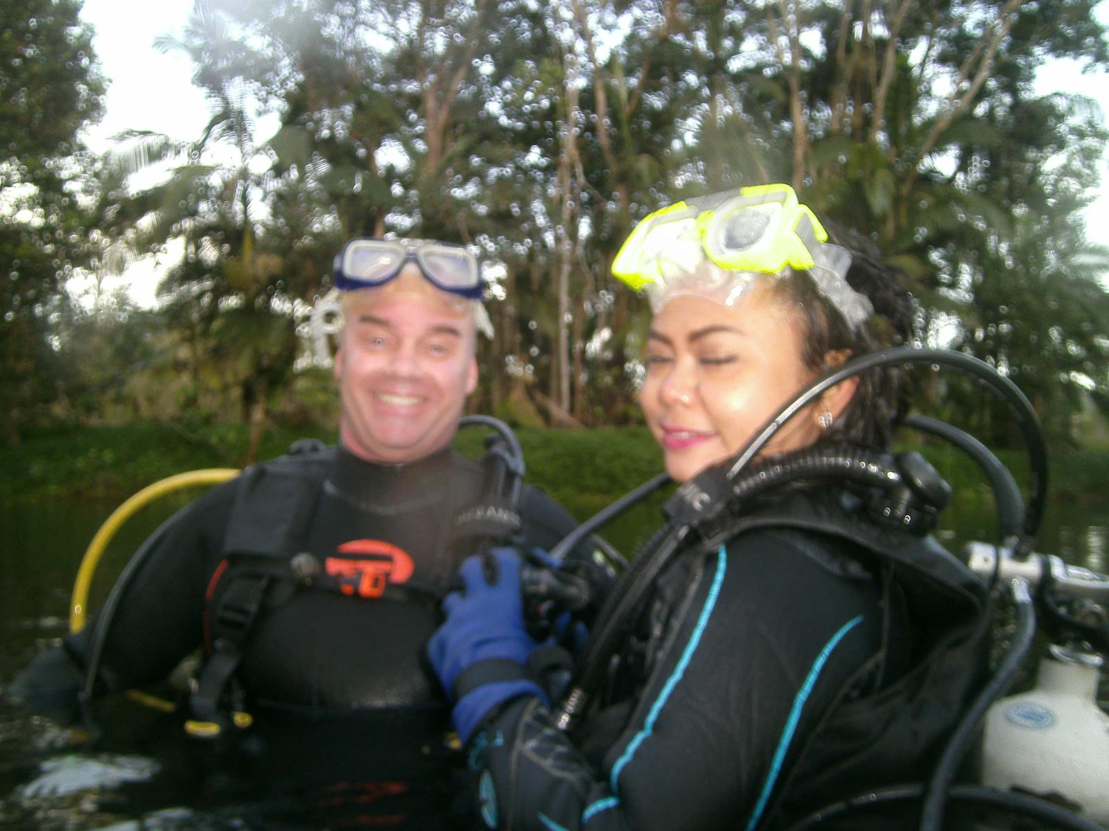 Loved the dive and not scary at all