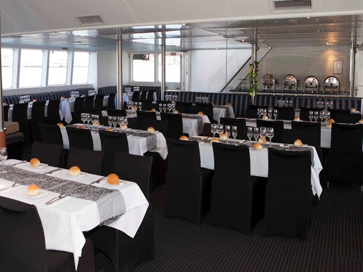 Harbourside Cruises Dining Room