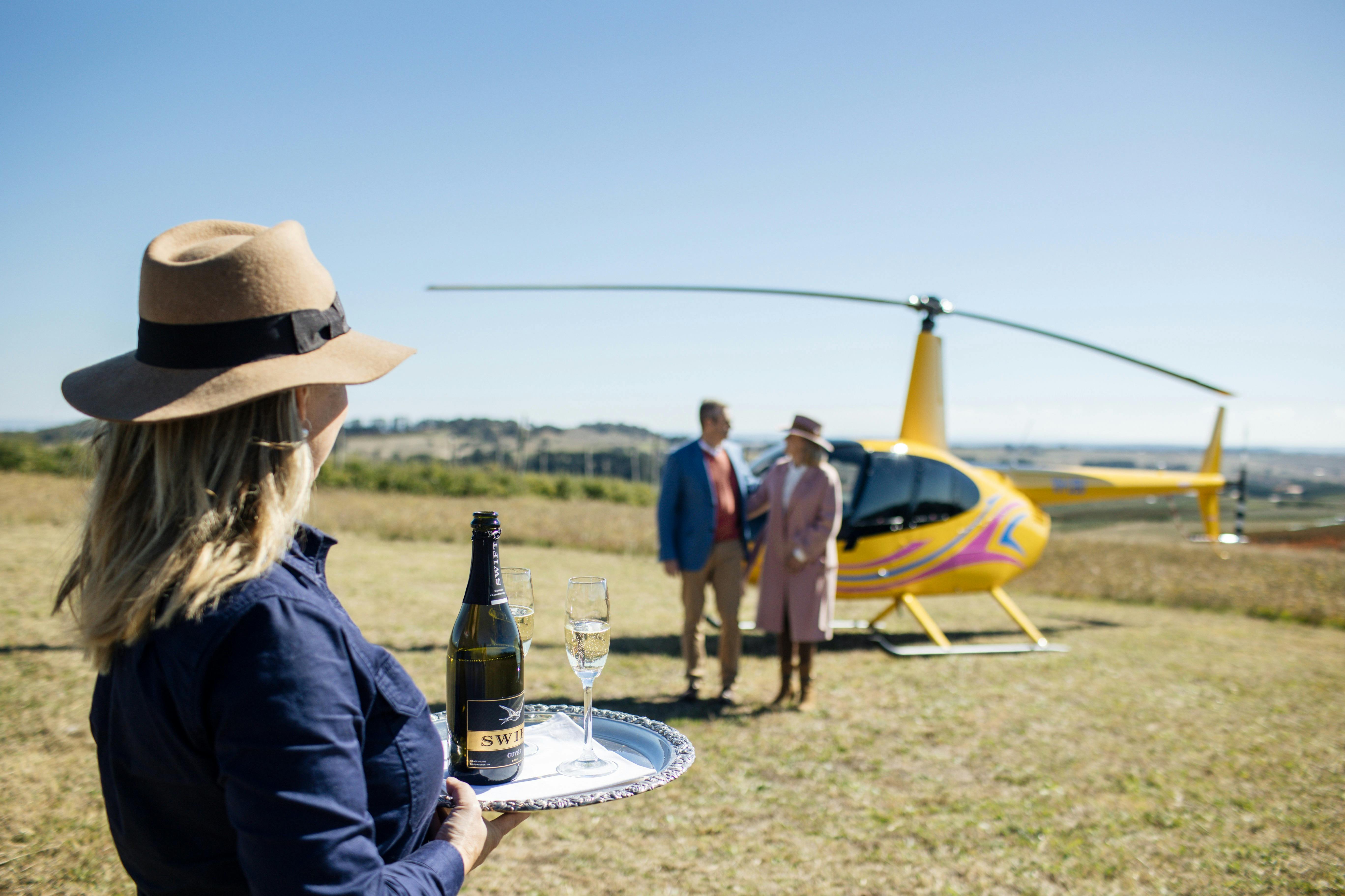 Printhie Wines, Helicopter Winery Tour, Orange, Ultimate Winery Experiences Australia