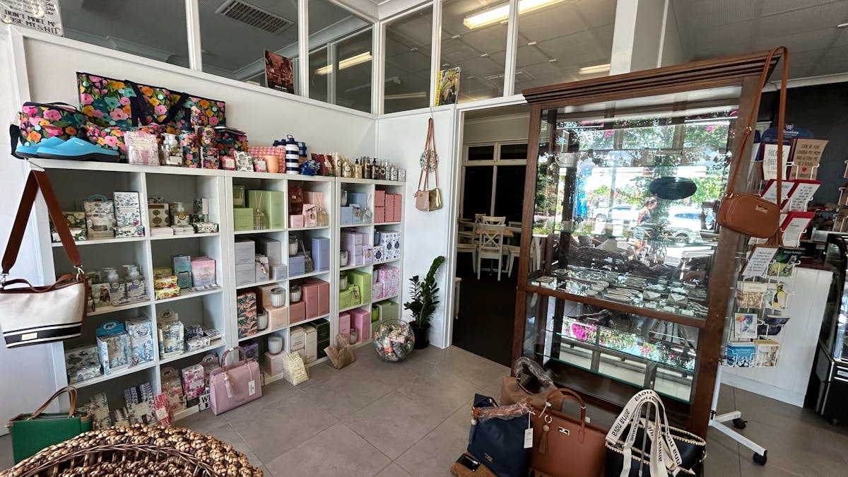 Browse through a wide selection of gifts including, bags, candles, homewares and flowers,