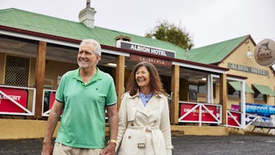 The Grabby Pub in Grabben Gullen also known as the Albion Hotel