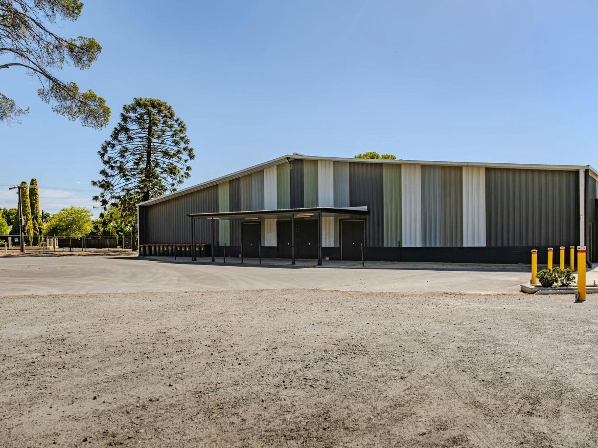 Tanunda Show Hall - External view of main front entrance