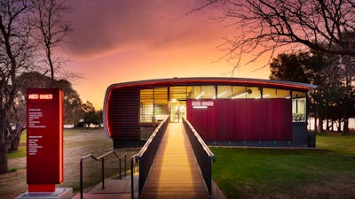 RED SHED offers accessible entries, lifts, function spaces and bathrooms