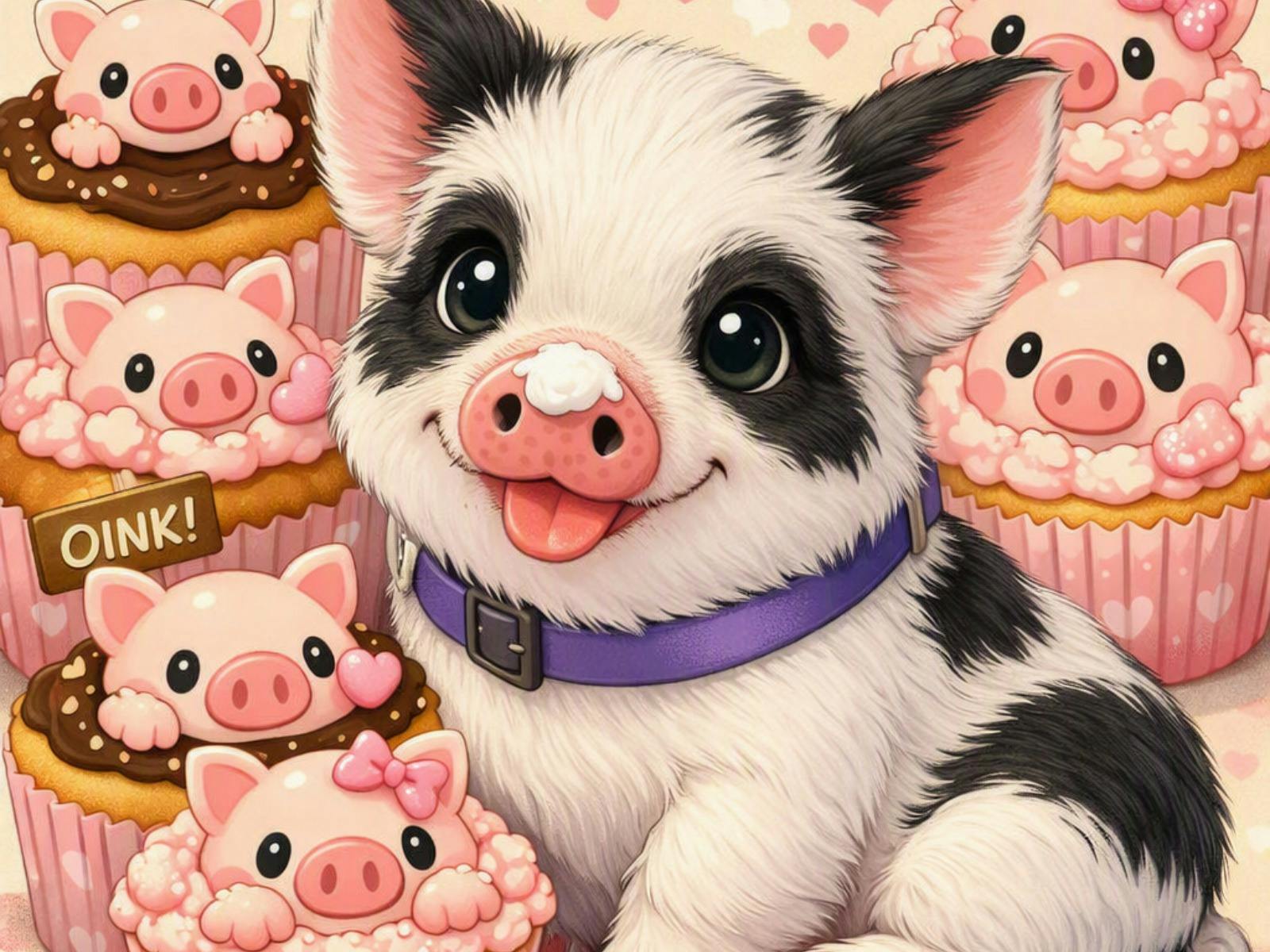 Piggy Themed RSPCA Cupcake Day