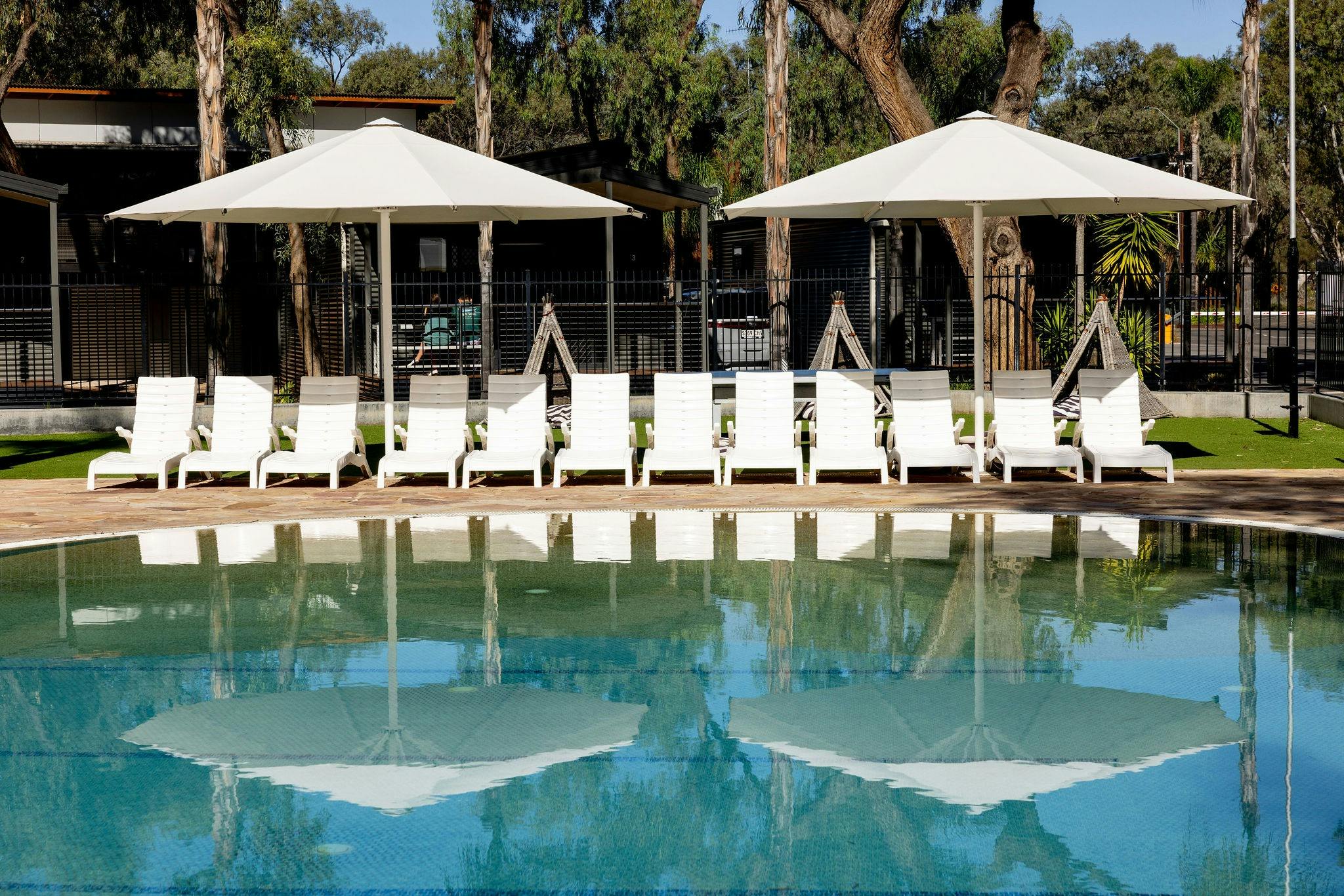 Superior 2 Bedroom Poolside Cabin