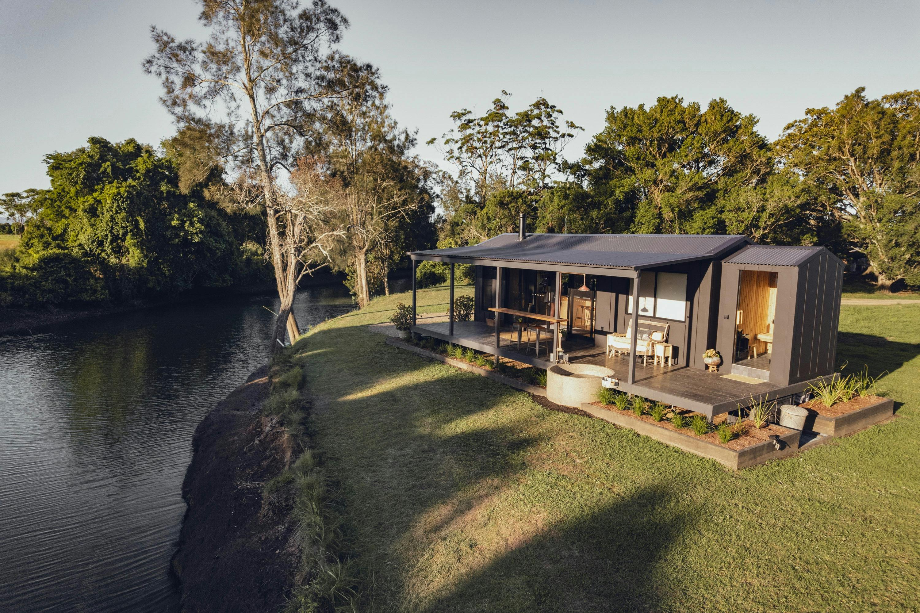 Tiny House on the River