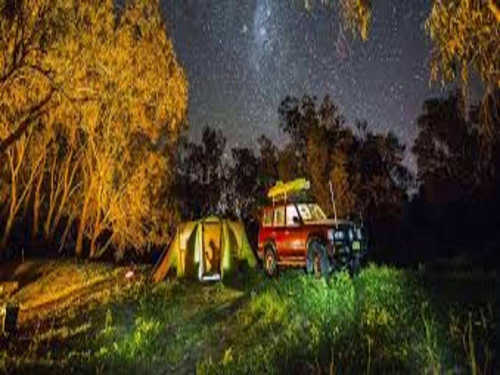 Sleeping under the stars