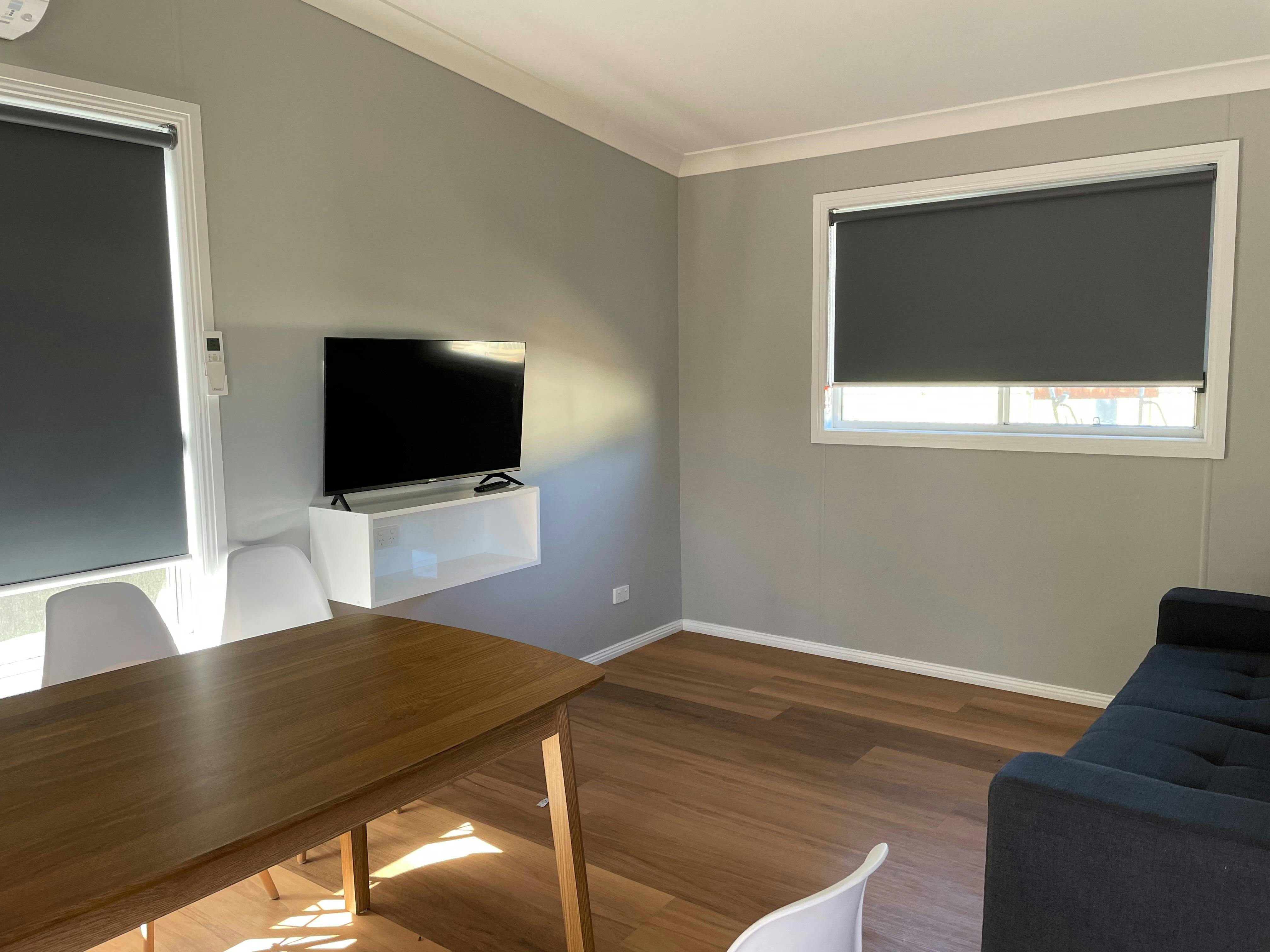 Interior of a deluxe cabin