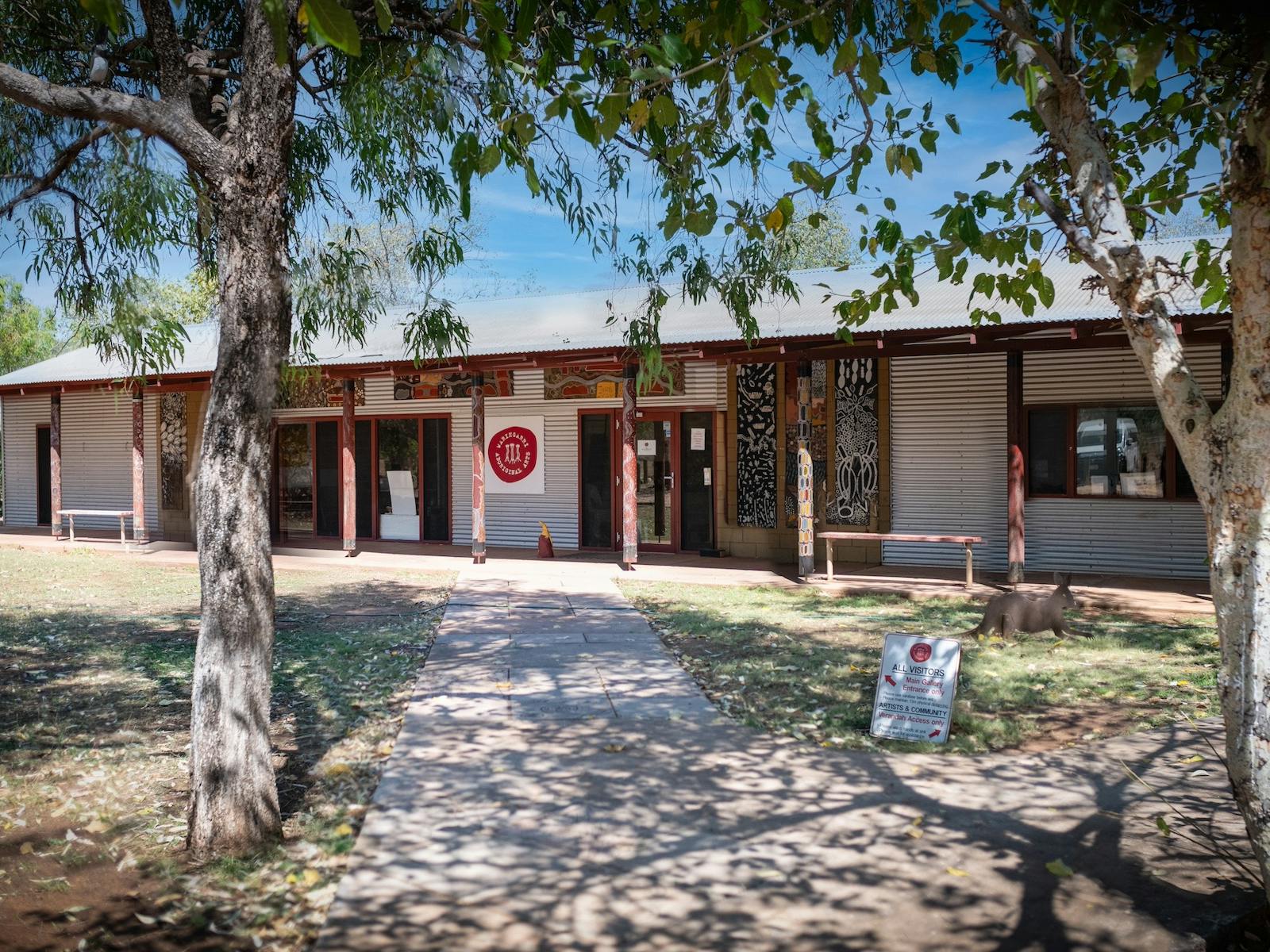 Waringarri Aboriginal art centre in Kununurra