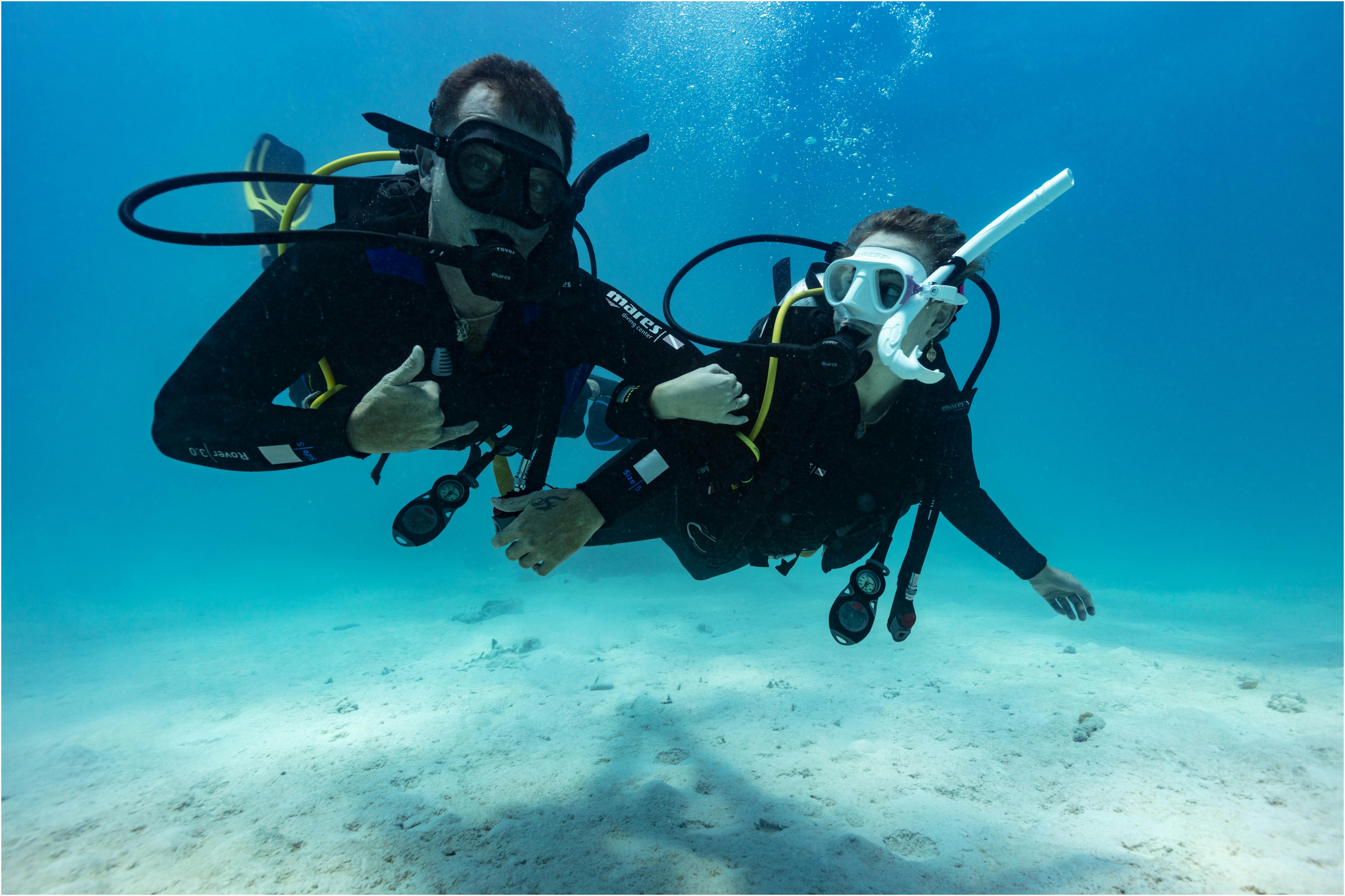 Learn to scuba dive