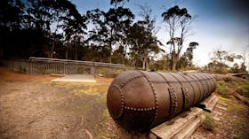 Historic oil bunker