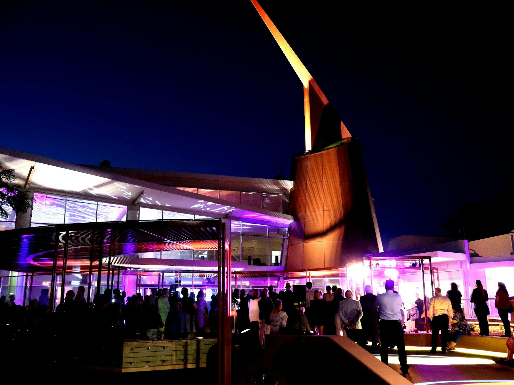 RPAC Building at night RPAC Building at night