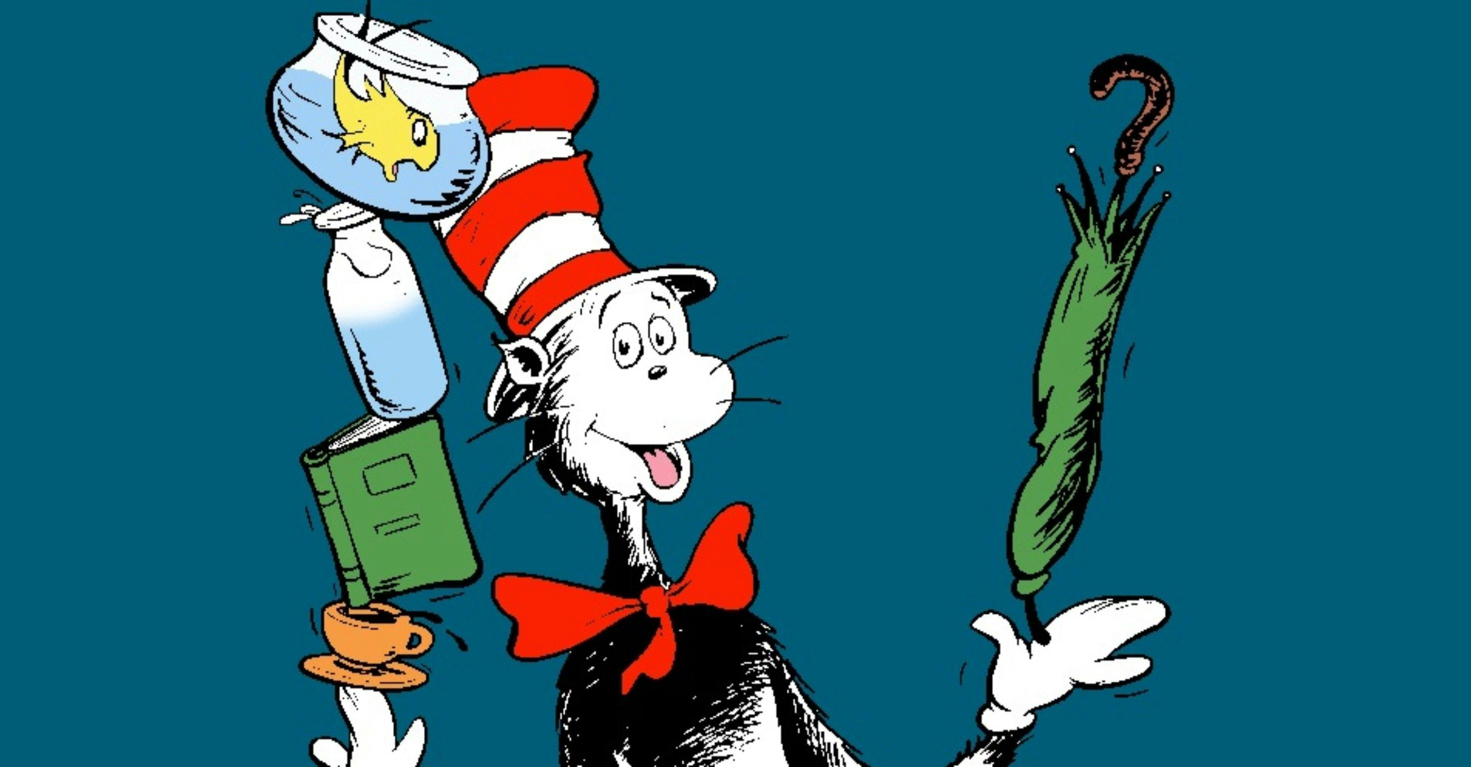 Download High Quality cat in the hat clipart cartoon Transparent PNG