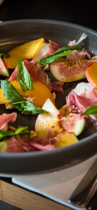 Fresh food on a plate